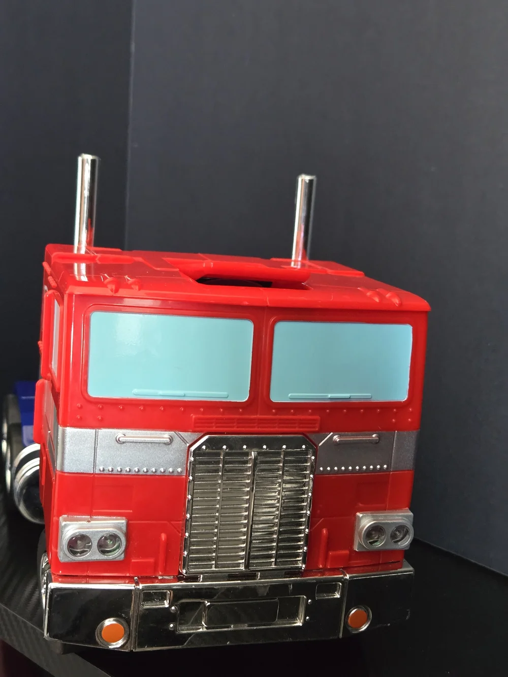 Transformers G1 Optimus Prime 12 inch Converting Lights Jada Toys No Remote RC
